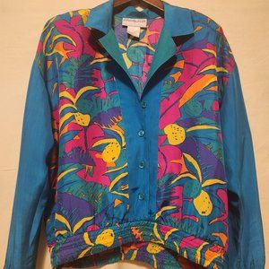 Tropical Silk Pullover